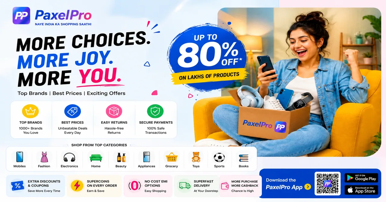 PaxelPro पर करें स्मार्ट शॉपिंग और पाएं धमाकेदार डिस्काउंट्स!