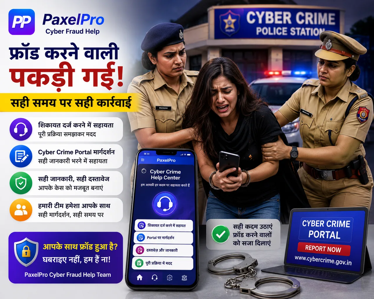 ऑनलाइन साइबर फ्रॉड का शिकार हो गए हैं? घबराइए नहीं, सही कदम उठाइए