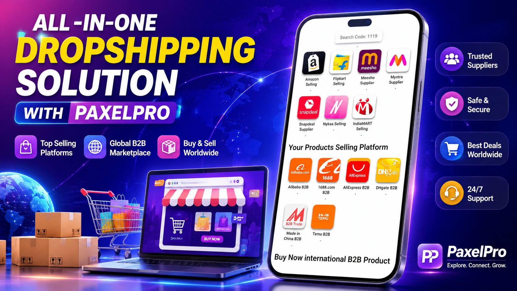 Start Your Dropshipping Business with PaxelPro (1)