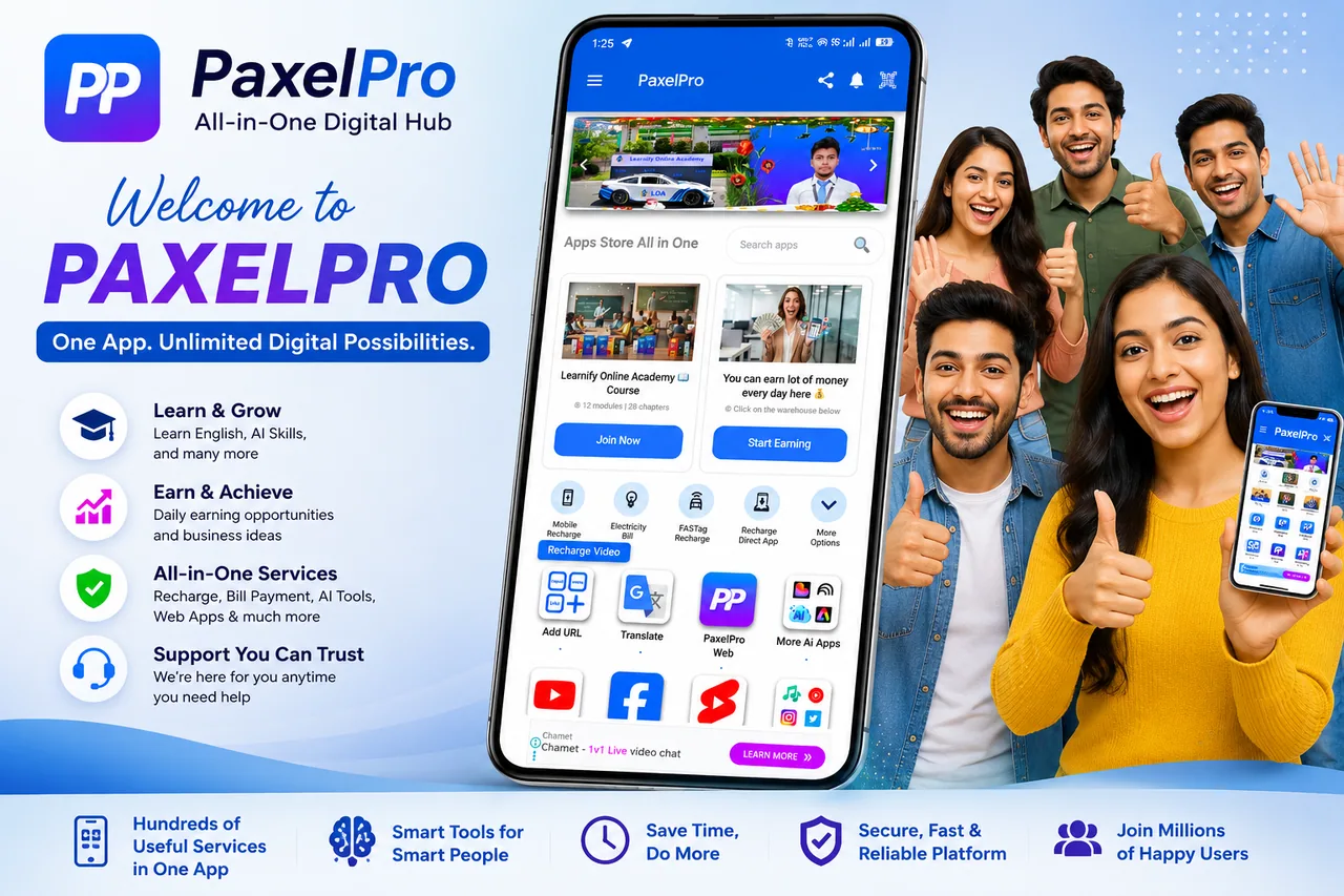 Welcome to PaxelPro – Your All-in-One Digital Hub